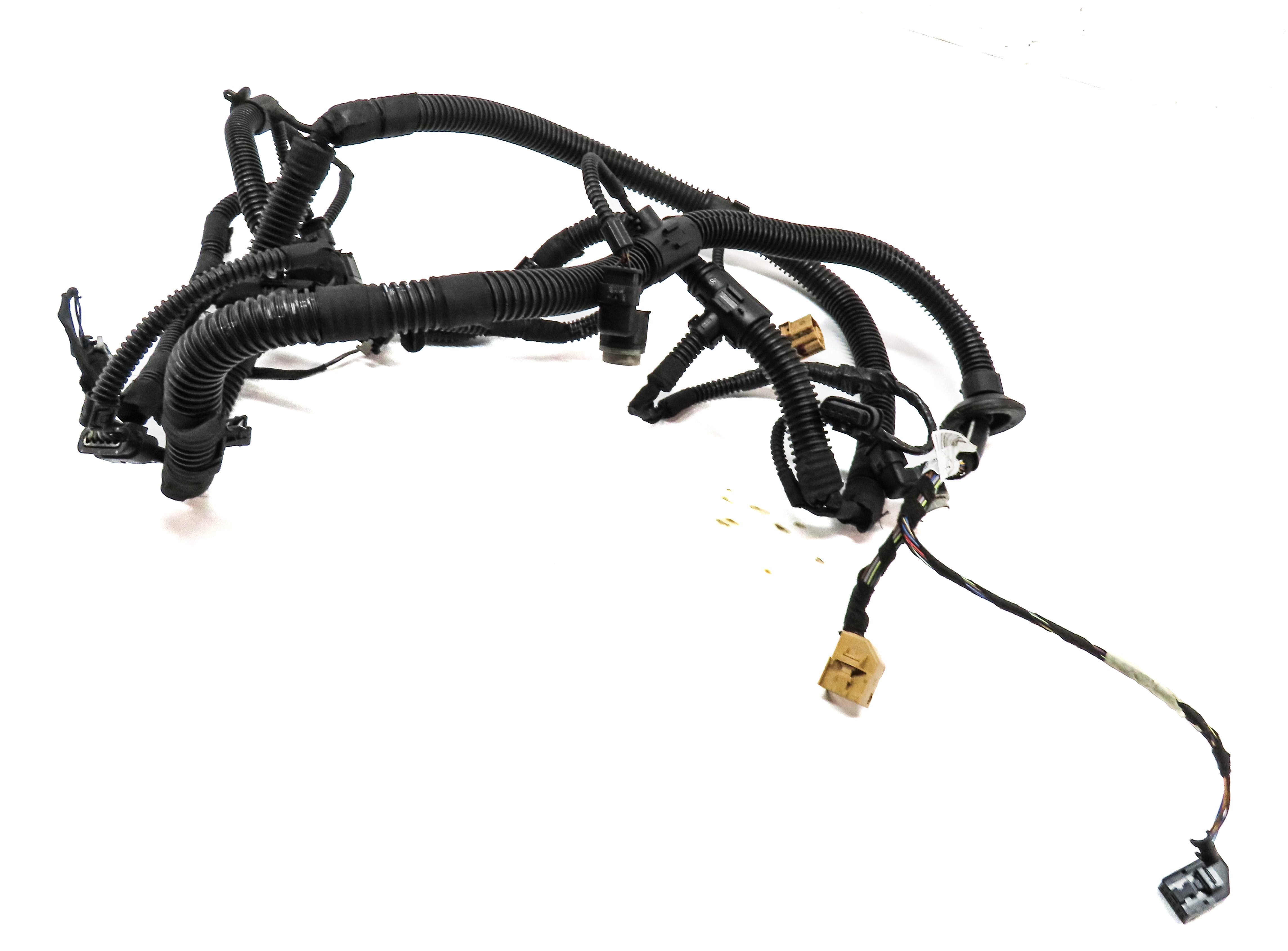 2018 AUDI Q3 8U REAR PARK ASSIST PDC SENSOR SET4 (White) w/ WIRE WIRING HARNESS — exact item pictured